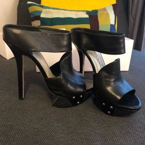 Camilla Skovgaard Black Platform Mules